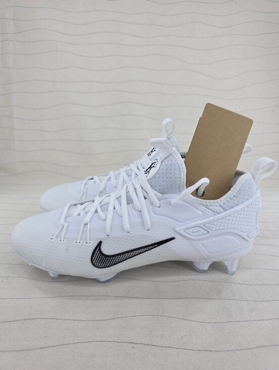 Nike Mens LAX Lacrosse Cleats Huarache 9 Elite Low LAX White FD0089-101 Size 8 main image 11